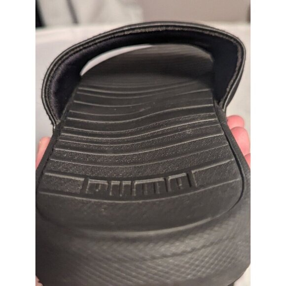 COOL CAT SPORT MEN'S BLACK RED SLIP ON SLIDES SANDALS Size 9 - Picture 4 of 11